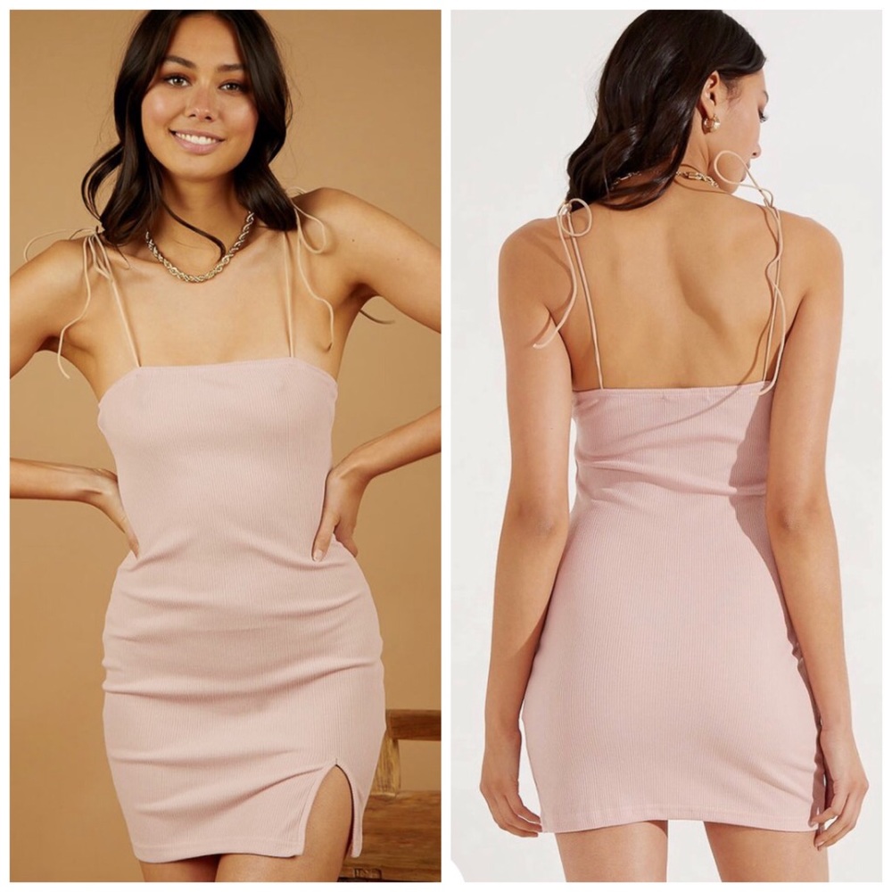 Peppermayo Her Attitude Pink Dress New Tags